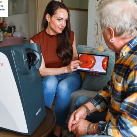 Hausbesuch SehVia – Netzhautanalyse und Augenberatung vor Ort in Leipzig